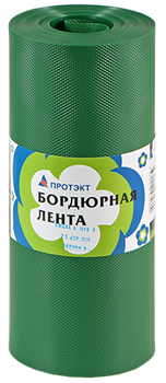 Лента бордюрная садовая БЛ-30 хаки 30 см х 9 м - фото 18872