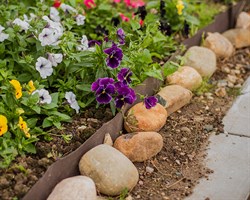 Лента бордюрная садовая Б-30 коричневая 30 см х 30 м - фото 18875