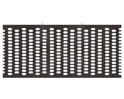 Вентиляционная лента ЛВ-10 коричневая 10 см x 5 м - фото 20472