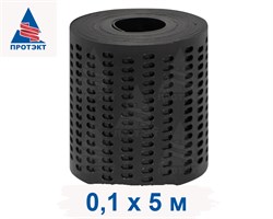 Вентиляционная лента ЛВ-10 черная 10 см x 5 м - фото 20482