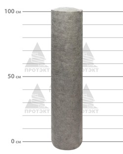 Геотекстиль ГТЛ 100, плотность 100 г/м2, ширина 1 м - фото 20504