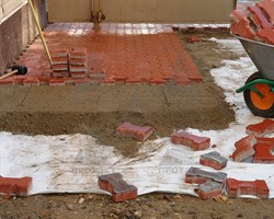 Геотекстиль ГТЛ 100, плотность 100 г/м2, ширина 1,6 м - фото 20508