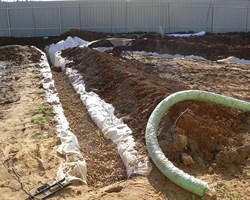 Геотекстиль ГТЛ 150, плотность 150 г/м2, ширина 1 м - фото 20514