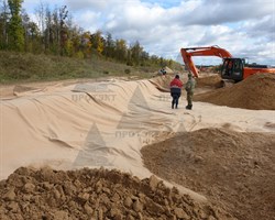 Геотекстиль ГТС 150, плотность 150 г/м2 - фото 20546