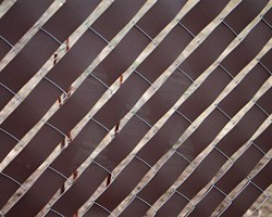 Лента для забора ЛЗ-48, 0,048 х 50 м, коричневая - фото 20575