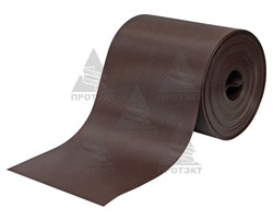 Лента для забора ЛЗ-190, 0,19 х 25 м, коричневая - фото 20584