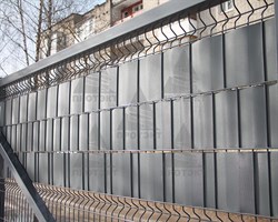 Лента для забора ЛЗ-190, 0,19 х 25 м, графит - фото 20592