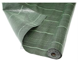 Агроткань застилочная от сорняков зеленая, плотность 90 гр/м2 (1,5 м х 20м) - фото 20607