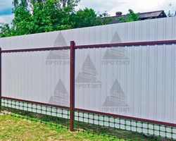 Сетка под забор ЗР-15, 0,4*20 м, лесной зеленый - фото 20638