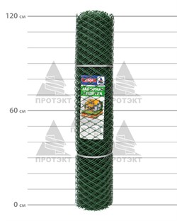 Заборная сетка решетка З-35, 1,2*10 м, хаки - фото 20656