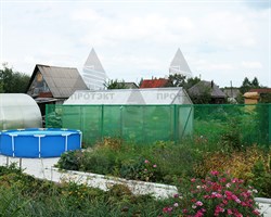 Заборная сетка решетка З-35, 1,2*10 м, зеленая - фото 20657