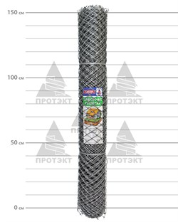 Заборная сетка решетка З-40, 1,5*10 м, серая - фото 20662