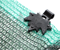 Затеняющая сетка фасованная 55% 2*5 м клипсы в комплекте - фото 20722