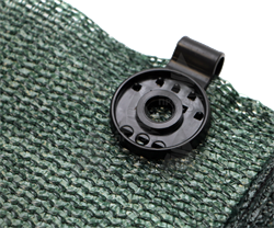 Затеняющая сетка фасованная 80% 2*5 м клипсы в комплекте - фото 20738