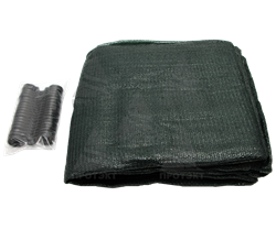 Затеняющая сетка фасованная 80% 2*5 м клипсы в комплекте - фото 20739