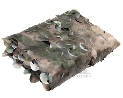 Маскировочная сеть Камуфляж Мох 1,5x3 м, зелено-коричневый - фото 20898