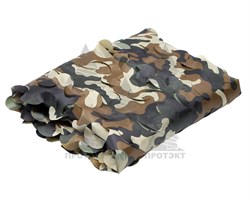 Маскировочная сеть Камуфляж Россия 2x6 м, зеленый-темно-зеленый - фото 20905