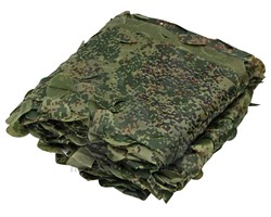 Маскировочная сетка Камуфляж Цифра 2х3 м, темно-зеленый-коричневый - фото 20908