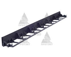 Пластиковый бордюр высота 0,045 м с колышками - фото 20999