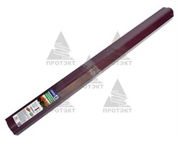 Пластиковый штакетник терракот 8 см * 1 м - фото 21045