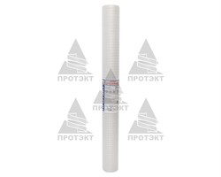 Сетка штукатурная Протэкт 30 г/м2, ячейка 15*15 мм, 1*20 м, прозрачный - фото 21140