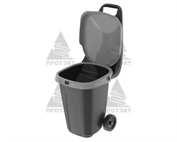 Тележка садовая с крышкой 38 л - фото 21220