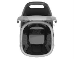 Тележка садовая с крышкой 38 л - фото 21221