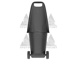 Тележка садовая с крышкой 38 л - фото 21225