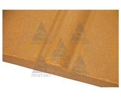 Садовое ограждение для клумб и дорожек Волна 52*30*1,2 см, горчичная - фото 21295