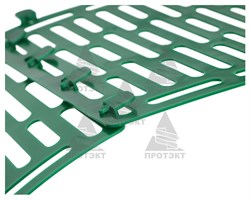 Защита стволов деревьев, набор 4 шт, 20,5 х 34,5 см, зеленый - фото 21386