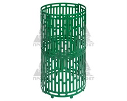 Защита стволов деревьев, набор 4 шт, 20,5 х 34,5 см, зеленый - фото 21389