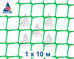 Сетка для птичников Ф-17, 10 м зеленая - фото 21404