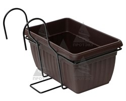 Держатель для балконного ящика 30 см - фото 21863