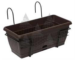 Держатель для балконного ящика 40 см - фото 21865