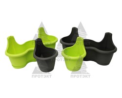 Горшок подвесной 20*20 см - фото 21881