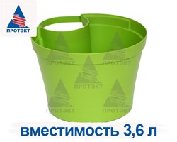 Кашпо пластиковое на столб - фото 21891