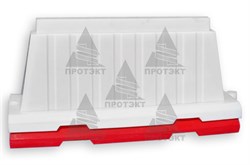 Барьер вкладывающийся БВВ длиной 1,2 м, белый - фото 21956