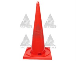 Конус дорожный без полос КС-3.2, цельнолитой - фото 22048
