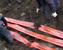 Лента сигнальная Электро ЛСЭ-250, ширина 250 мм - фото 22160