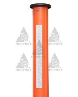Столбик дорожный с выдвижной вехой СДС С1, высота 1,2 м - фото 22298