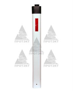 Столбик дорожный с выдвижной вехой СДС С1, высота 1,2 м - фото 22299