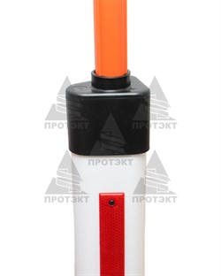 Столбик дорожный с выдвижной вехой СДС С1, высота 1,2 м - фото 22301