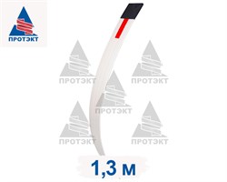 Столбик дорожный сигнальный СДС С3, высота 1,3 м - фото 22313