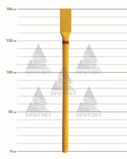 Столбик опознавательный Газ СОГ 1800, толщина стенки 3 мм - фото 22343