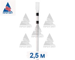 Столбик опознавательный Связь СОС 2500, толщина стенки 3 мм - фото 22363