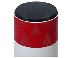 Столбик замерный кабельный СЗК 1200 с красной полосой - фото 22375