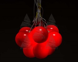 Гирлянда из сигнальных фонарей ФС-12.1 с шагом 3 м - фото 22417