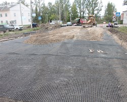 Геосетка дорожная ячейка 20/40 4*50 м - фото 22584