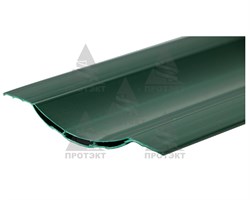 Пластиковый штакетник хаки  8 см * 1 м - фото 22664