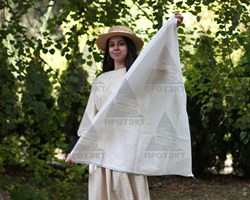 Конус для хвойных растений Протэкт 1,1 м х 1,7 м белый - фото 22806